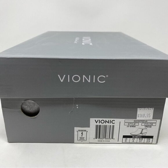 Vionic Joy Serena ankle booties Greige - Picture 9 of 9